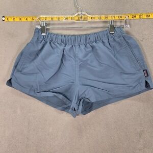 Patagonia Shorts Mens Small Blue Running Swim Trunks Mesh Lined Quick Dry